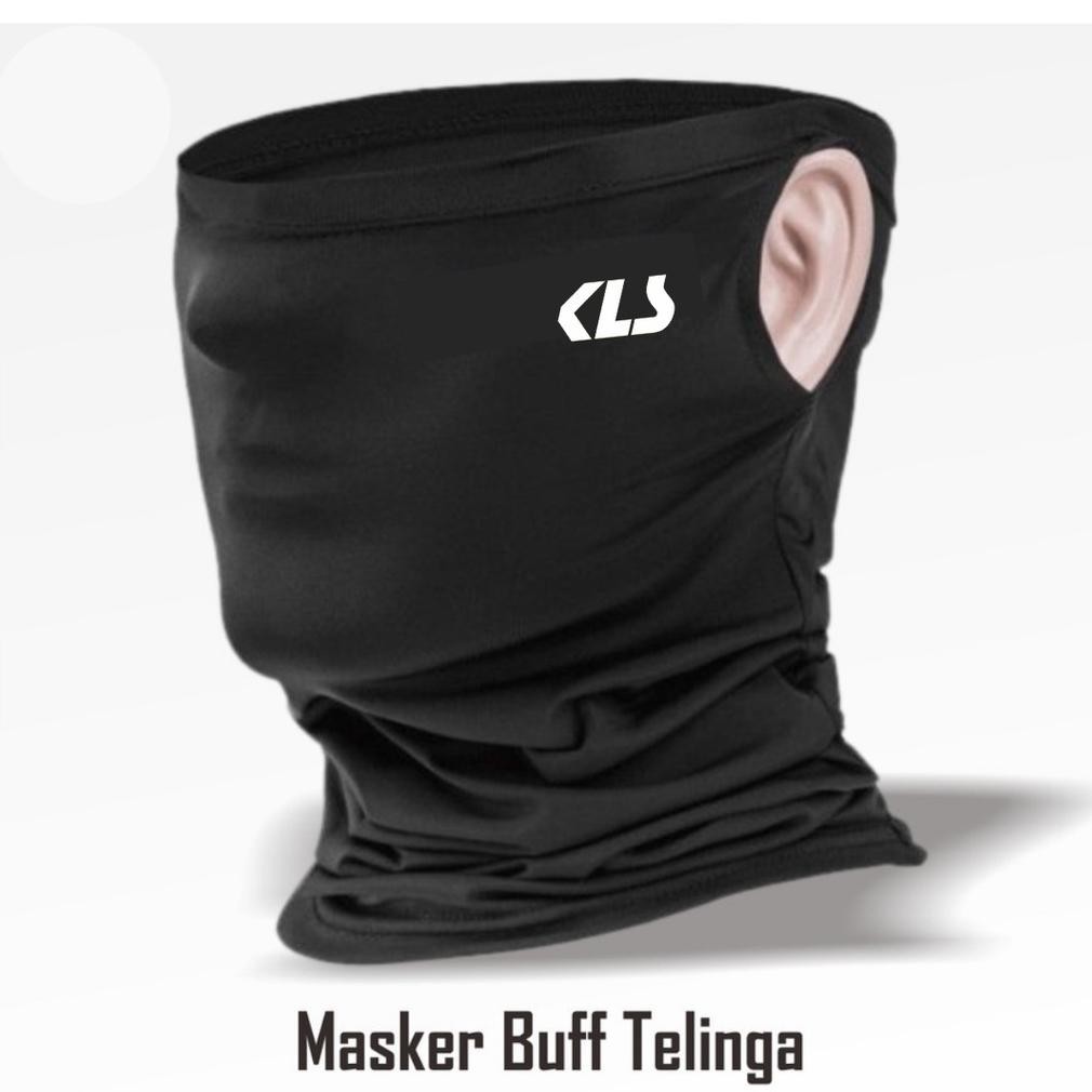 BUFF MASKER MOTOR EARLOOP BAHAN SPANDEX, BAP TREGOS NINJA SPORTY, MASKER WAJAH Nugi