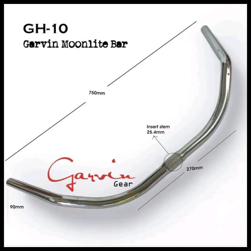 GH-10 GARVIN MOONLITE LOWRIDER BAR / HANDLEBAR LOWRIDER, COMMUTER BIKE, CLASSIC BIKE
