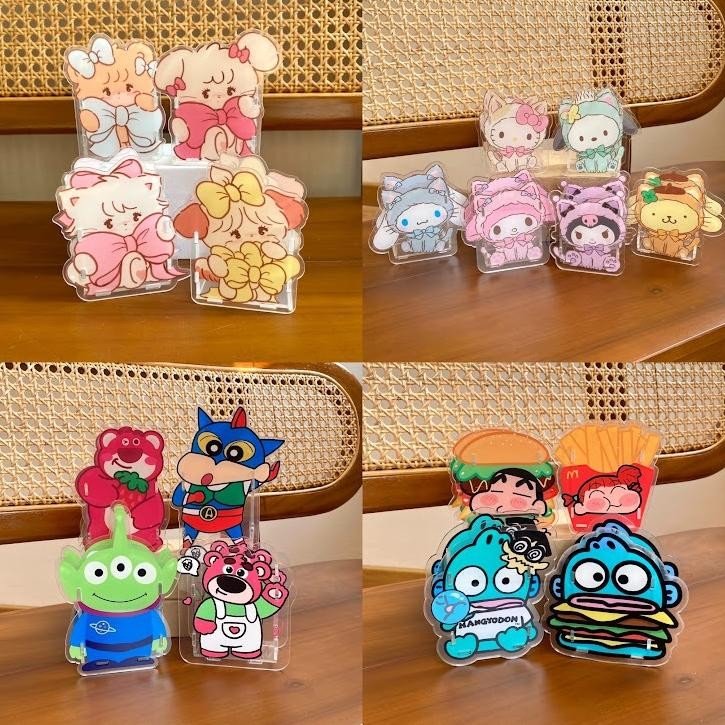 Rak Tempat Pen Akrilik Pulpen Bolpen acrylic Bolpoint Pencil Pensil Holder Organizer Meja Alat Tulis