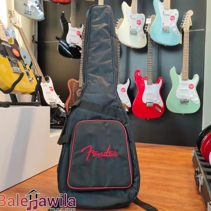 Gigbag Tas Gitar Elektrik Fender Tebal Bagus Guitar Case Gitar Ransel