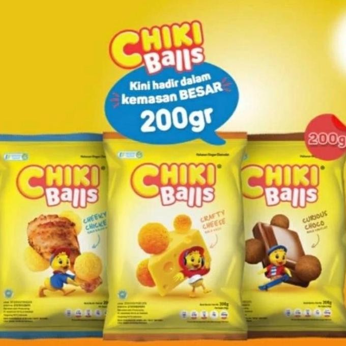 

JB Chiki Balls 200 g Rasa Cokelat, Keju, Kaldu Ayam None