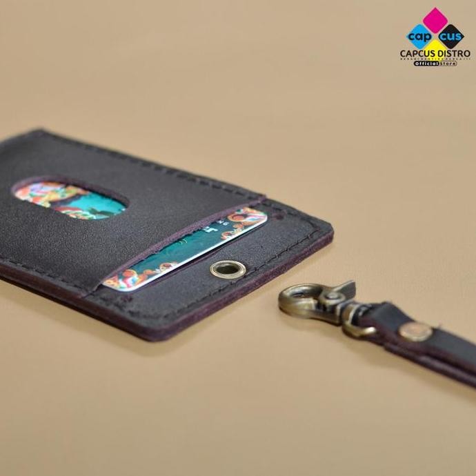 

Name Tag Id Card Name Tage Kulit Holder Gantungan Kartu Nama Id Card