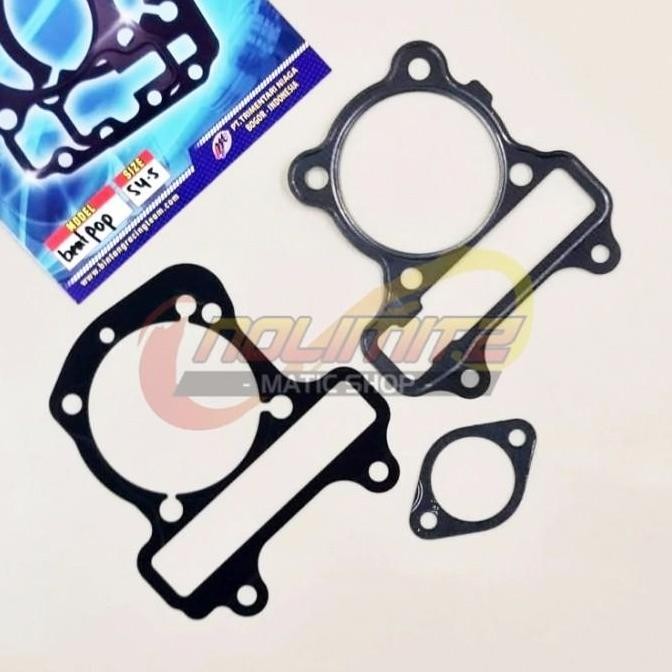 Paking Blok BRT Aluminium Honda Beat Scoopy Spacy 110 ESP