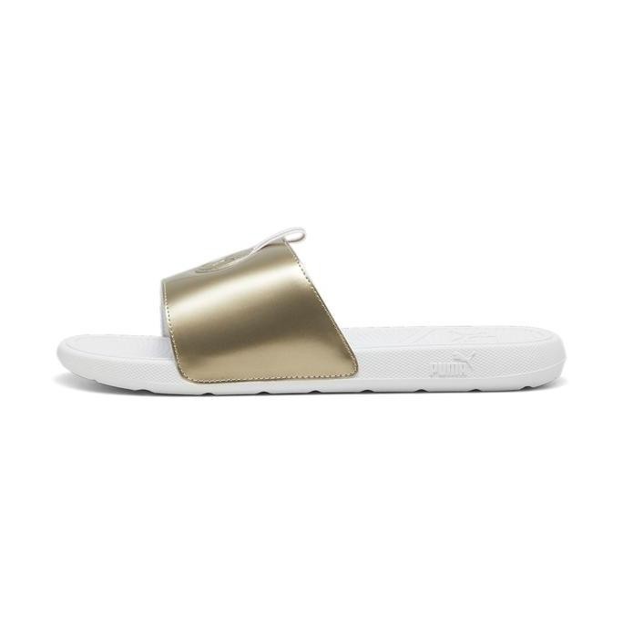 PUMA Sandal Unisex Cool Cat 2.0 Metallic Dream White-Gold