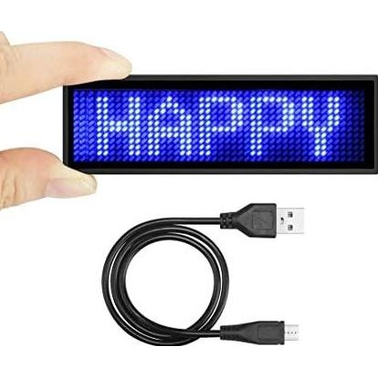 

Led Name Badge Untuk Kafe, Resto, Even Organizer, Etalase Dan Lainnya