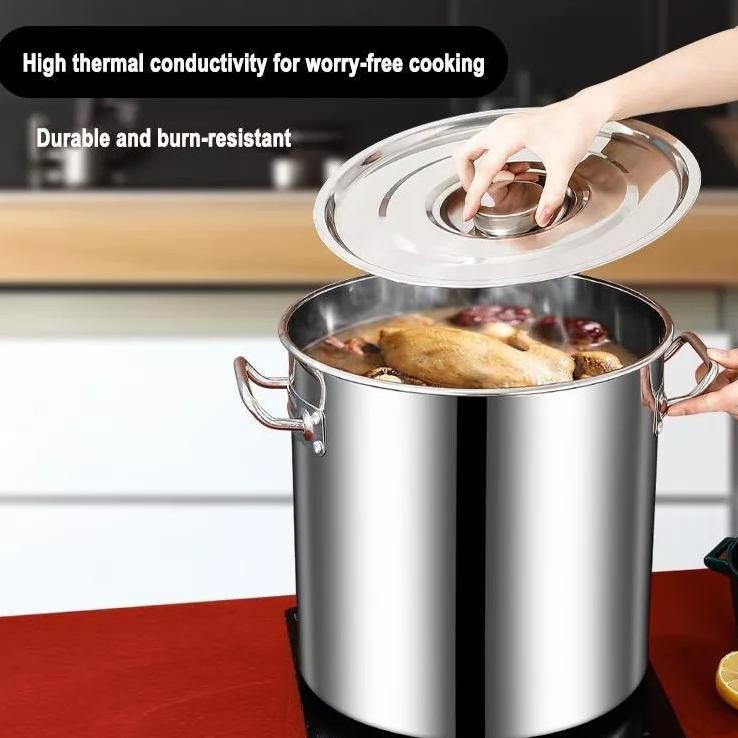 Supra Panci Stopot Steamer Dandang Kukusan Stainless Steel