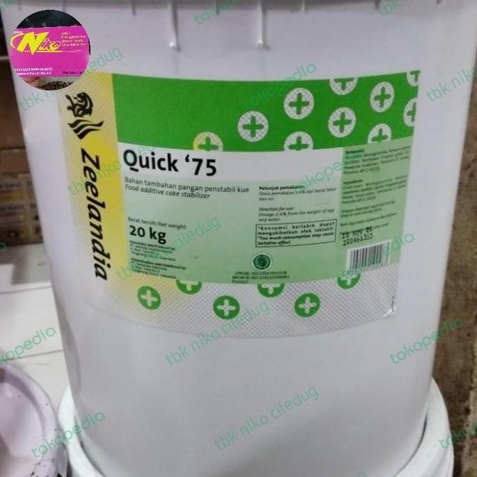 

Quick 75 Zeelandia Pengembang Kue 1 Kg Khusus Grab Dan Gojek