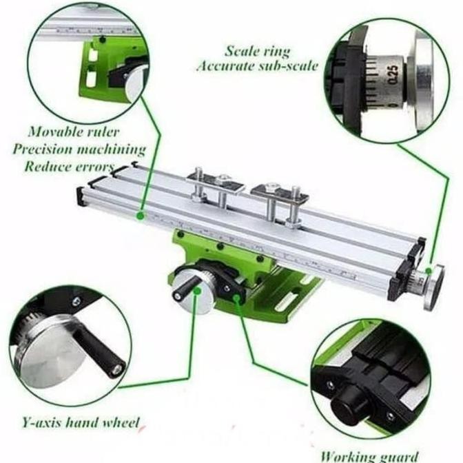 MEJA CROSS XY MESIN MILLING BOR DUDUK ORIGINAL DAN TERPERCAYA