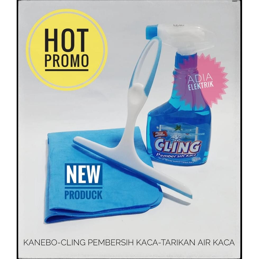 Paket Alat Kebersihan Hemat 3 In 1 / Paket Kebersihan Rumah Murah /Alat Pembersih Kaca / Paket Perle