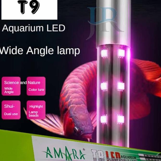 Lampu tanning arwana louhan LED celup T8 Amara 120 150 cm
