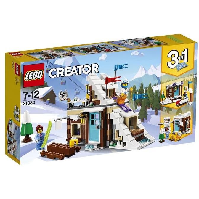LEGO Creator 3in1 -31080 Modular Winter Vacation Set Building Toy City