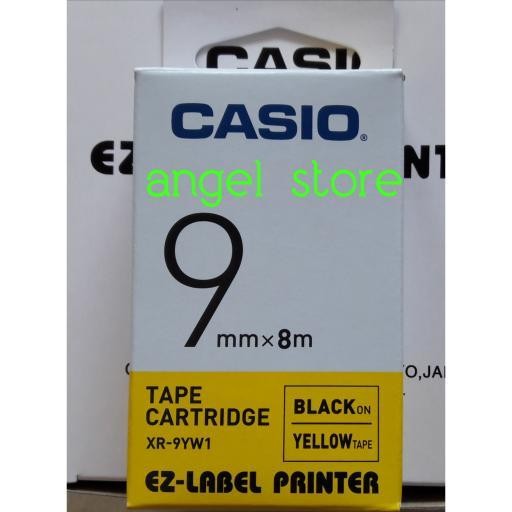 

Ez Label Tape Printer Casio 9 Mm Kuning (Xr-9Yw1) Original Original Dan Terpercaya