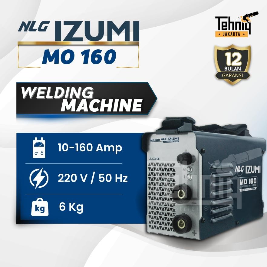 Terlaris Mesin Las Listrik / Trafo Las 450 Watt Izumi Mo 160 Inverter Welding