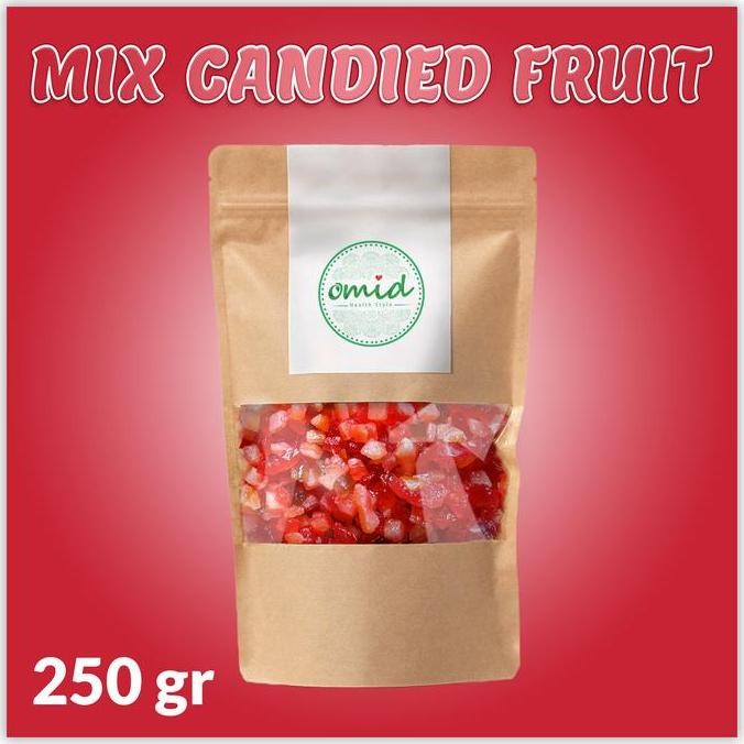 

SALE! MIXED CANDIED FRUIT 250GR MANISAN BUAH CAMPUR PREMIUM RASA ENAK