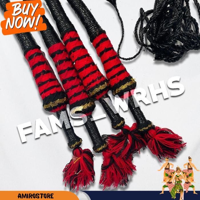 Fams Wrhs Pecut Candi Pecut Jaranan Pecut Pentas Dan Mainan Besar Dan Kecil Berkualitas Premium Jara