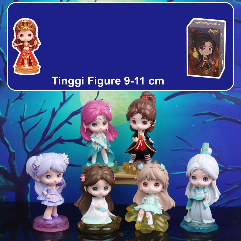 Terlaris Battle Through The Heavens Btth Xioa Yan Medusa Yao Lao Xiao Yi Xian Action Figure