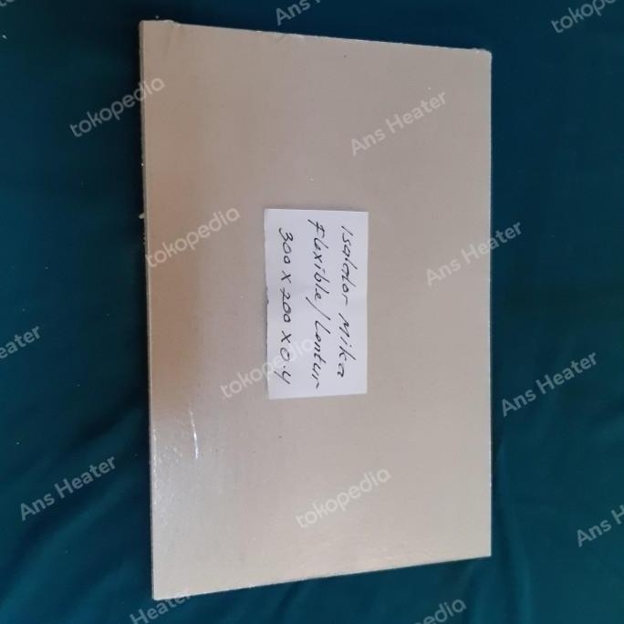 Isolator Mika Flexible Tahan Panas 0.4 Mm Custome