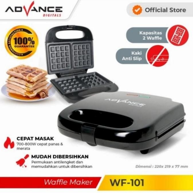Waffle Maker Advance Wf-101 | Mesin Wafel Advance