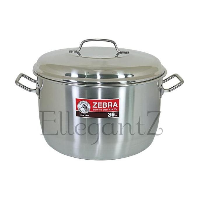 161036 Panci Zebra 36 Cm / Stock Pot Zebra 36 Cm Thailand