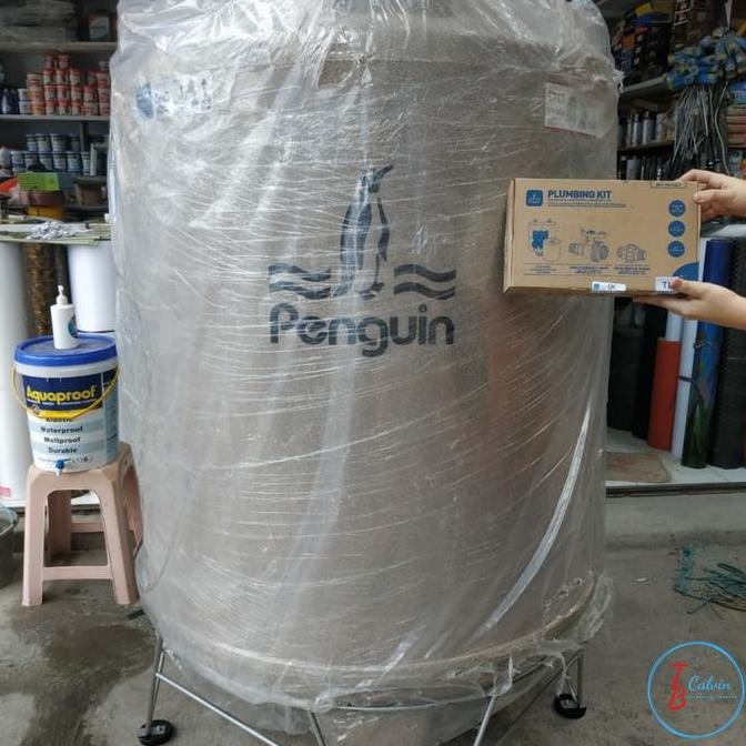 Tangki Air Total Drain Penguin Td 110 (Isi 1050 Liter) / Toren Penguin