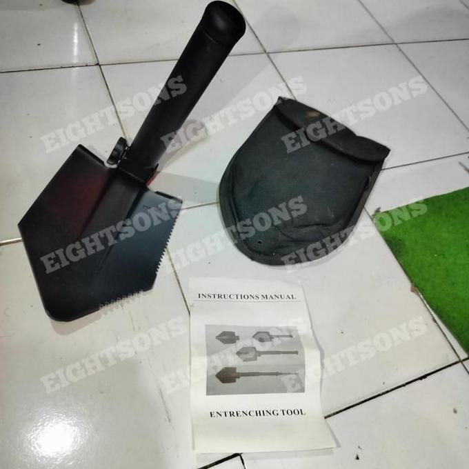 Pacul Cangkul Sekop Lipat Jatah Tni Multifungsi Tni
