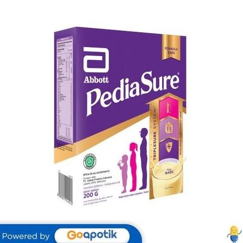 

NO_MORE Pediasure Mri Rasa Madu 200 Gram Box