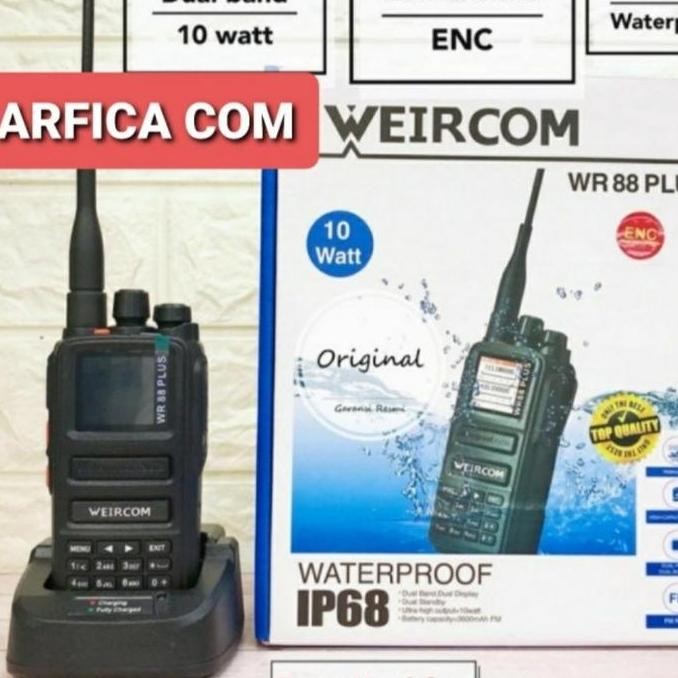 Ht Weircom Wr88 Plus Dualband 10Wat / Wr 88Plus Weircom