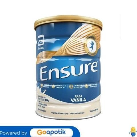 

NO_MORE Ensure Rasa Vanila 900 Gram Kaleng