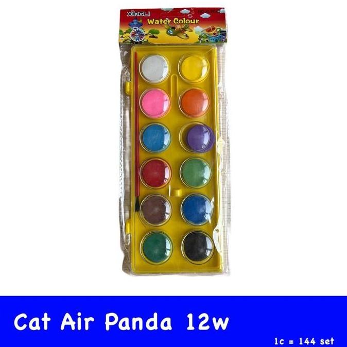

/////] cat water color cake merek davies xingli murah isi 12 warna