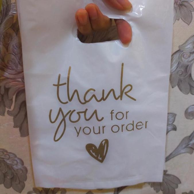 Custom uk 15x22 min 200pcs| kantong plastik skincare parfum atk