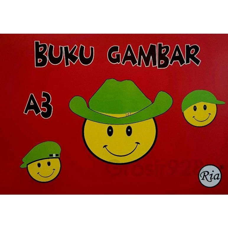 

(Per 10 buku) Buku Gambar / Drawing Book A3 merk Ria Nugi