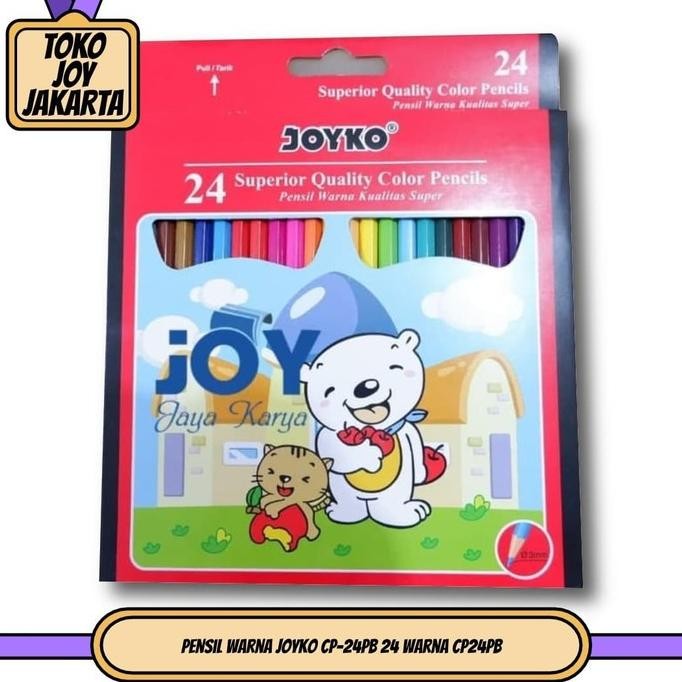 

Pensil Warna Joyko CP-24PB 24 warna CP24PB Nugi