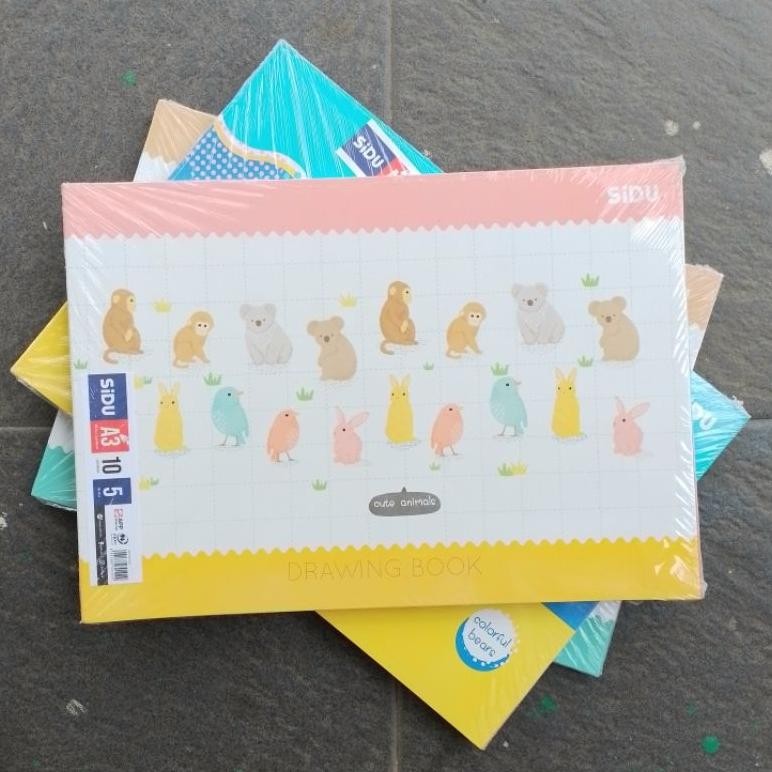 

Buku Gambar Besar Sidu Sinar Dunia A3 ( Pak 5 Buku ) [ Original ] Nugi