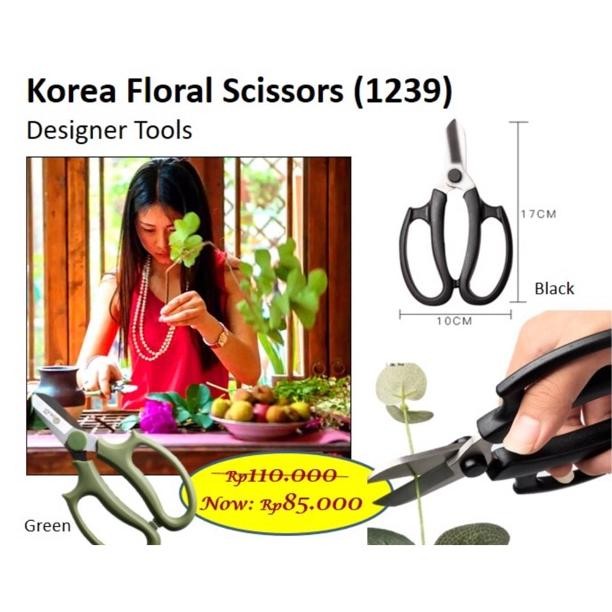 

Korea Floral Scissors (1239) Gunting Bunga - Barang florist Nugi