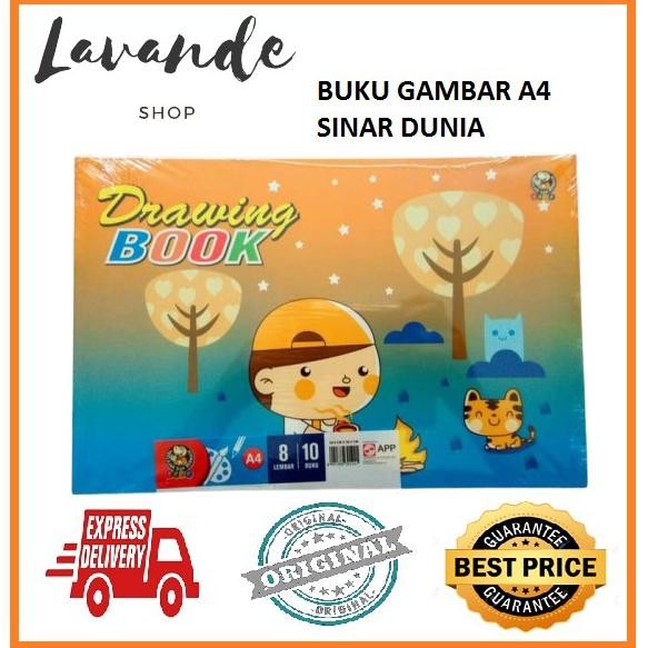 

BUKU GAMBAR A4 DODO/ BUKU GAMBAR SINAR DUNIA A4 / BUKU GAMBAR A4 POLOS ISI 10 BUKU Nugi