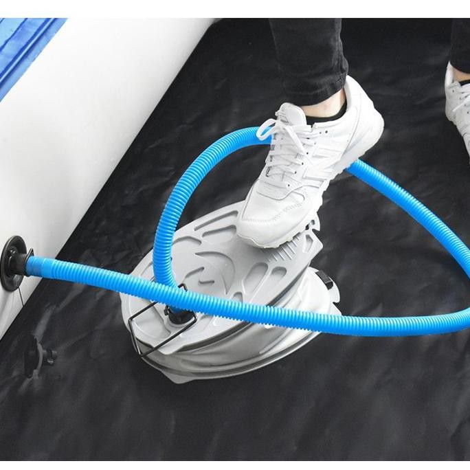 Pompa Injak Portable Perahu / Foot Pump Rafting Boat / Pompa Kaki Perahu