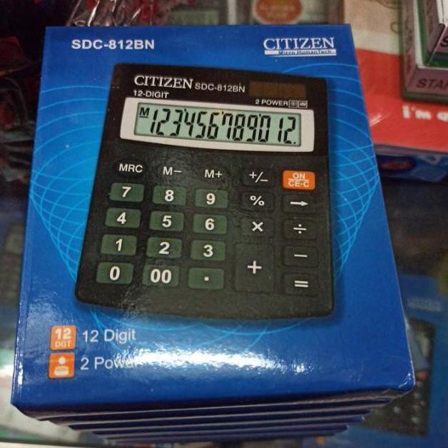 

Calculator Citizen SDC 868L, SDC 812BN, CT 512 Nugi