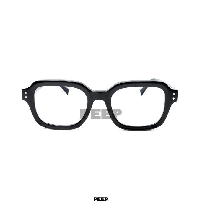 Baru Frame Kacamata Bulat Kecil Retro Vintage Jepang + Lensa Blueray Photocromic