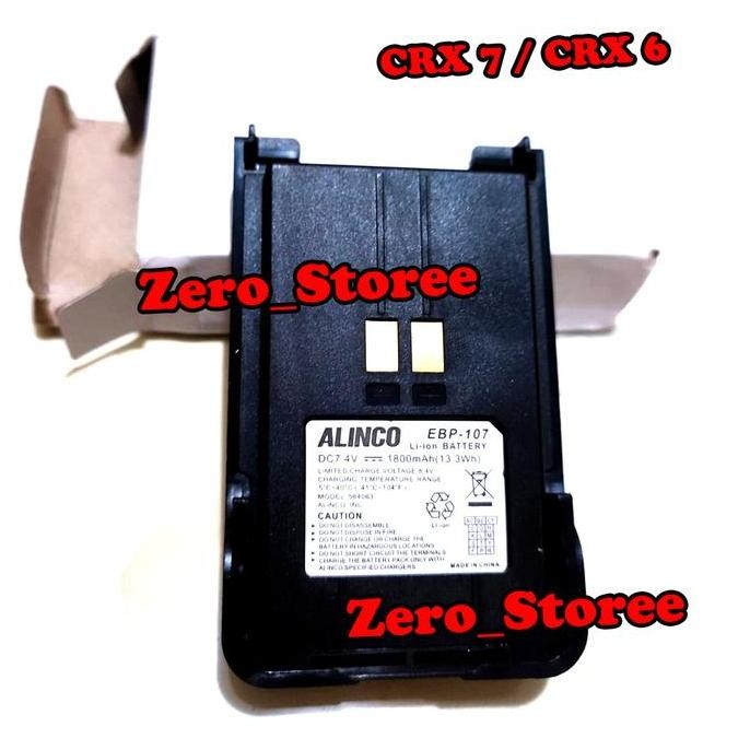 Batre Ht Alinco Crx7 Dj Crx6 Ebp107 Baterai Ebp-107 Ebp 107 Crx 7 6