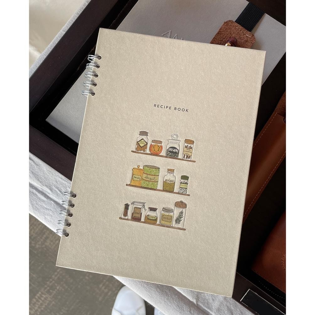 

Recipe Book / Buku Resep / Buku Jurnal / Buku Masak / RECIPE NOTEBOOK Nugi