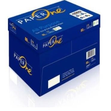 

[Grab/Gojek] Termurah ! Kertas Fotocopy Print Folio F4 80 gr PaperOne Box Dus Nugi