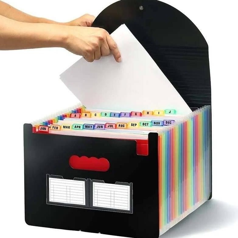 

Folder File Dokumen Ukuran A4 File Folder Dokumen Isi 12/24 Slot Nugi