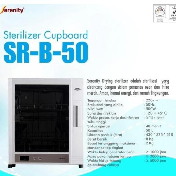 Sterilisator Kering Sterilis Serenity 1 Pintu Sterilisator 1 Pintu