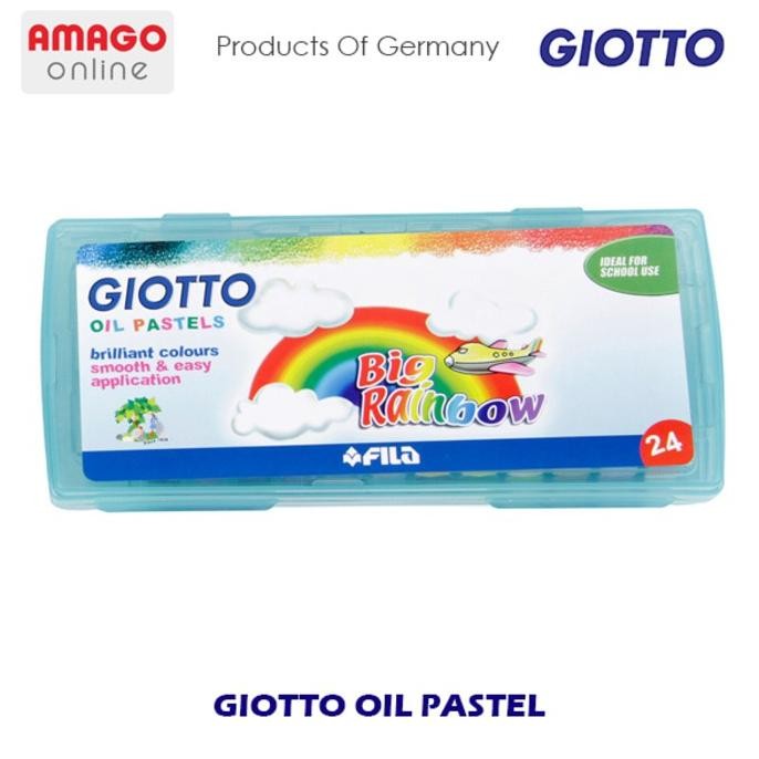

GIOTTO Oil Pastels - 24 Colors Krayon Warna Krayon Gambar - 24 warna - 295200 Nugi