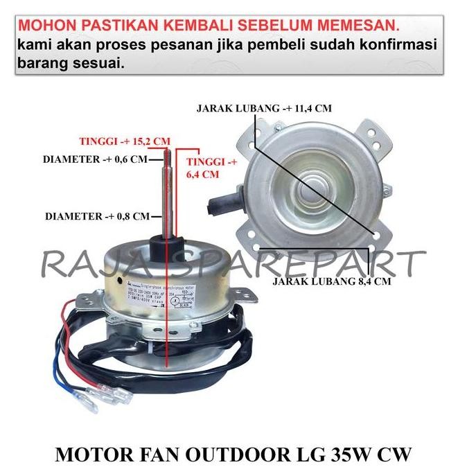 ((((()paling dicari] MFOLG35 MOTOR FAN AC / DINAMO FaN OUTDOOR / MOTOR FAN OUTDOOR L9 35W CW