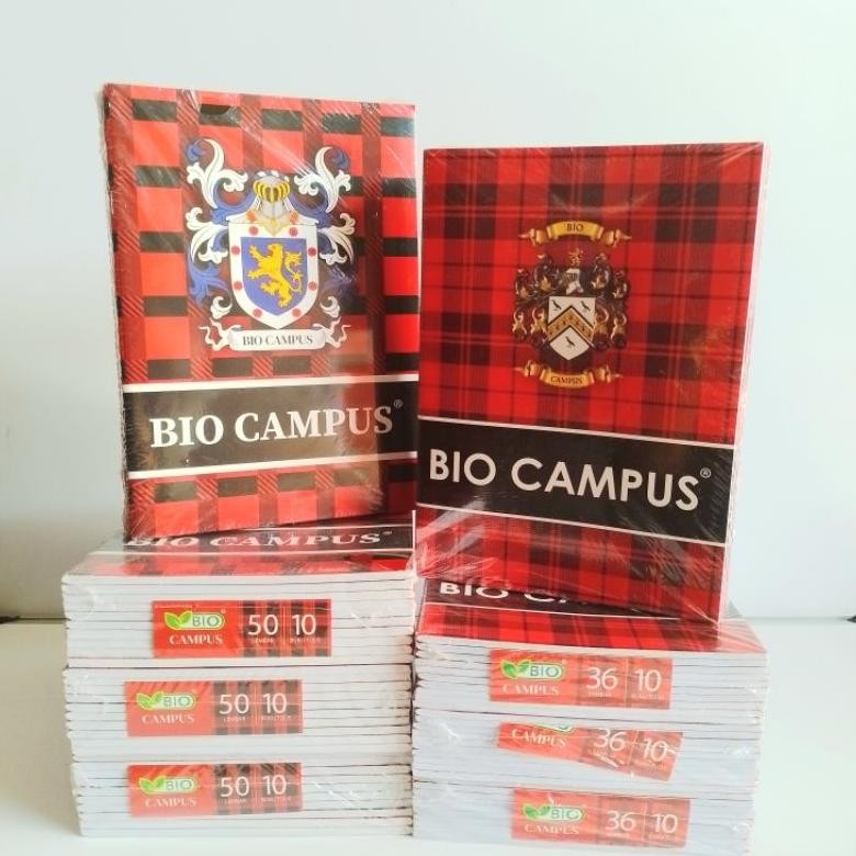 

Buku Tulis Campus BIO 50 & 36 Lembar ( Pak 10 Buku ) [ Original ] Nugi