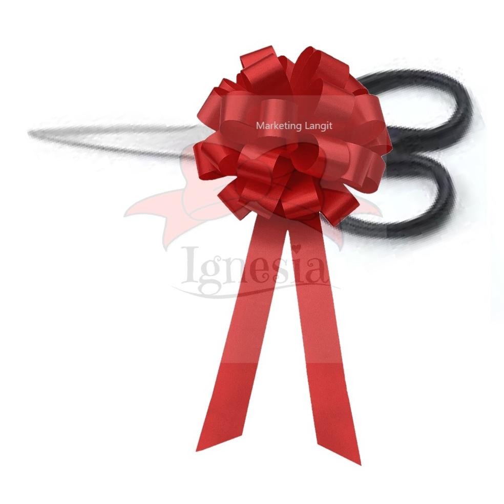 

Gunting Hias Pita Untuk Peresmian Potong Pita Acara Pembukaan Kantor Toko Outlet Baru Nugi