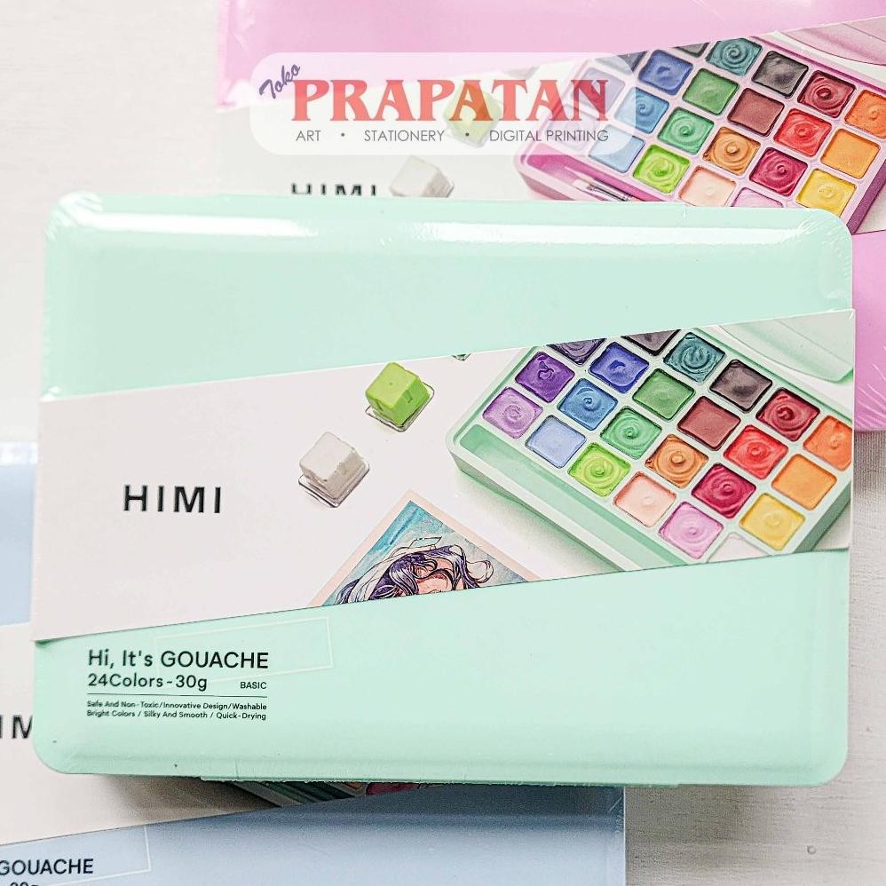 

Miya Himi Gouache 24 Warna 30ml Dengan Case Dan Palet Nugi