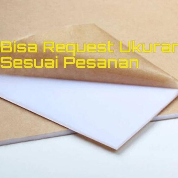 

Akrilik Putih Susu 2mm 40x40cm Acrylic Sheet Nugi