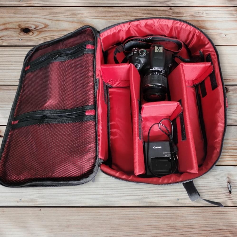 tas ransel camera dslr /digendong /diselendang Nugi